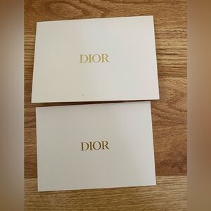 Dior Cream and Gold Valentine Card New